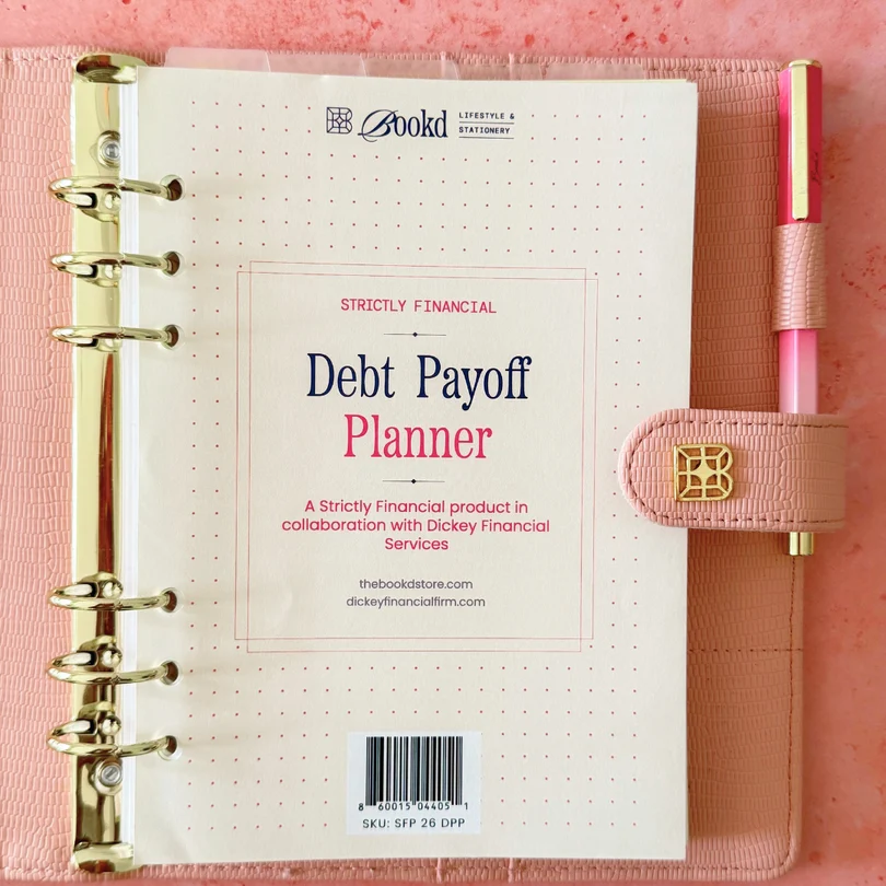 Strictly Financial Debt Payoff Planner physical insert