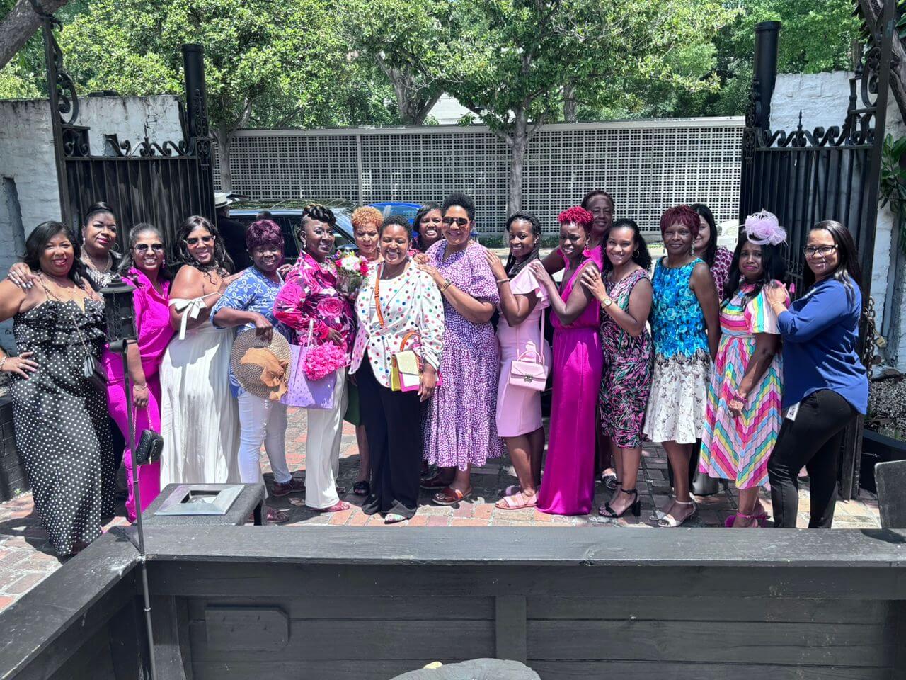 Women gathered at a financial education event